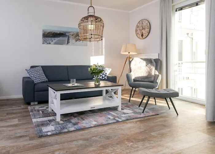 Strandnahe Fewo Mit Balkon, Residenz Bel Vital 17, Binz